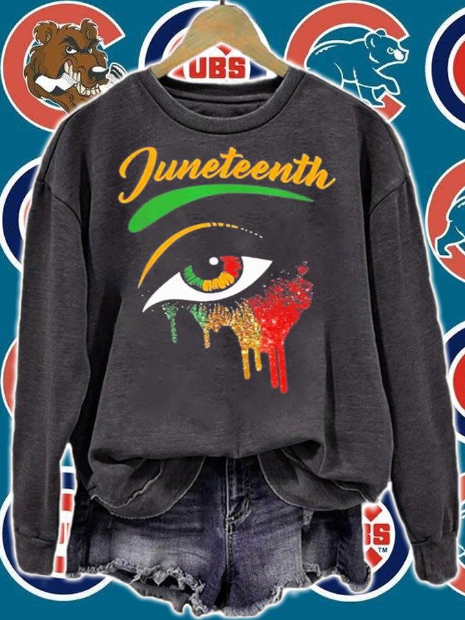 Happy Juneteenth 1865 Bright Eyes Melanin Shirt t-shirt