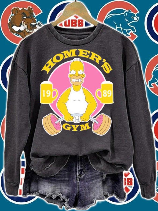 Homer Simpson Gym Shirt t-shirt