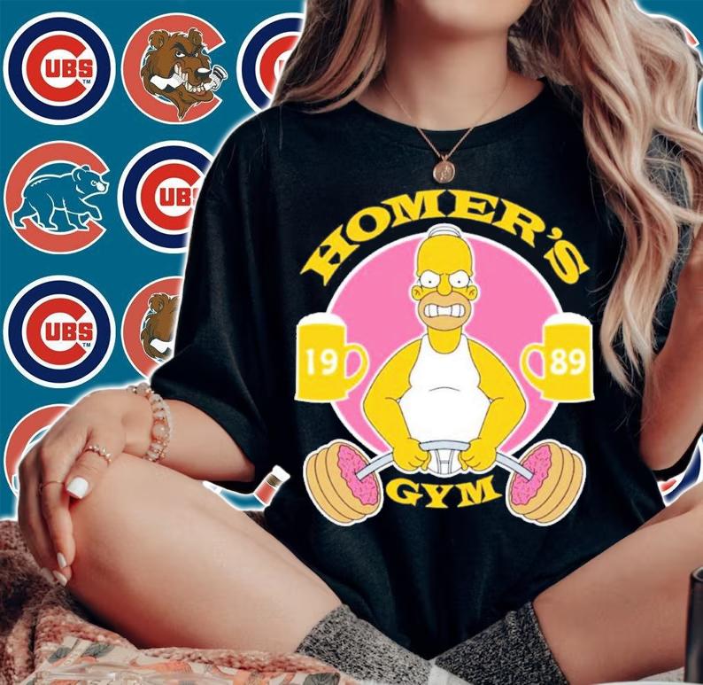 Homer Simpson Gym Shirt t-shirt