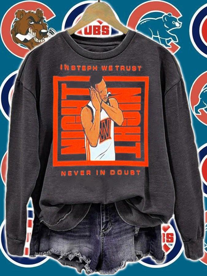 Insteph We Trust Never In Doubt Night Night T-Shirt t-shirt