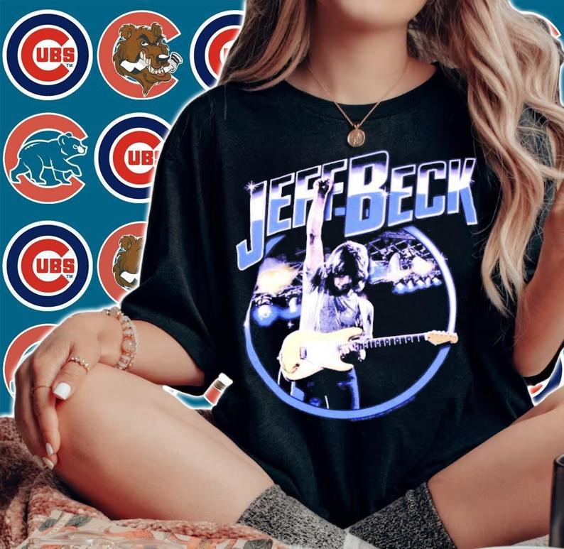 Jeff Beck Circle Stage Pic Shirt t-shirt