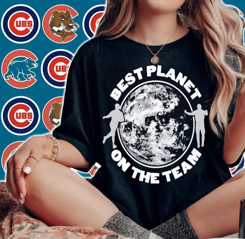 Jomboy Best Planet On The Team T-Shirt t-shirt woman shirt