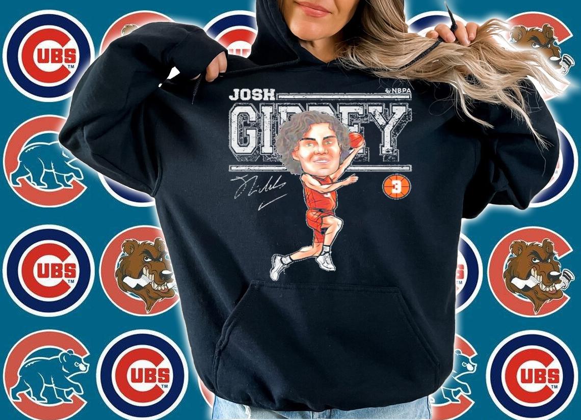 Josh Giddey Oklahoma City Cartoon Basketball Signature Shirt t-shirt