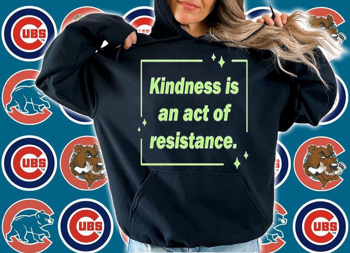 Kindness Is An Act Of Resistance T-Shirt t-shirt