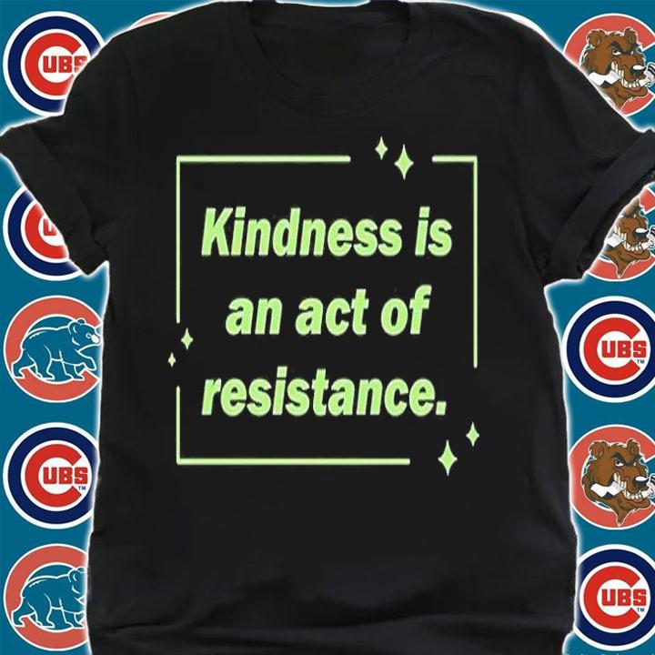 Kindness Is An Act Of Resistance T-Shirt t-shirt