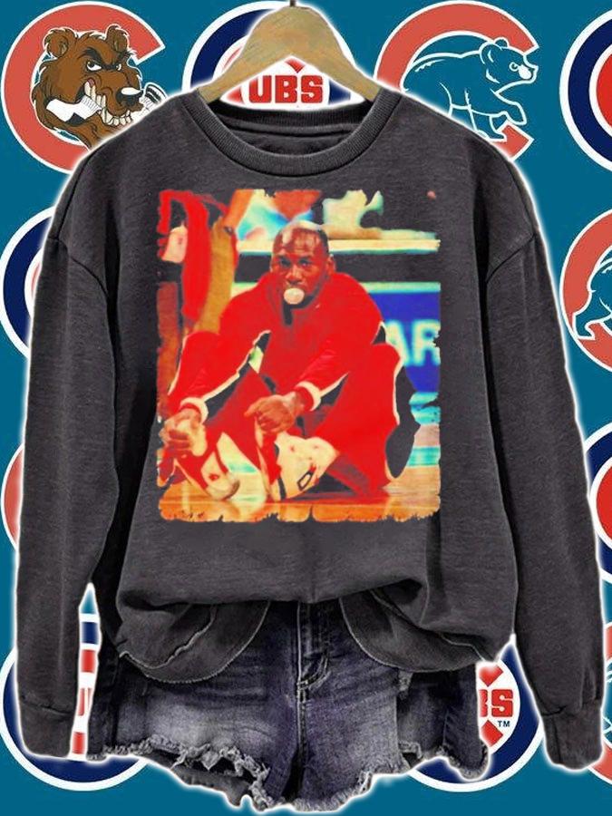Michael Jordan With Bubble Gum Basketball Shirt t-shirt