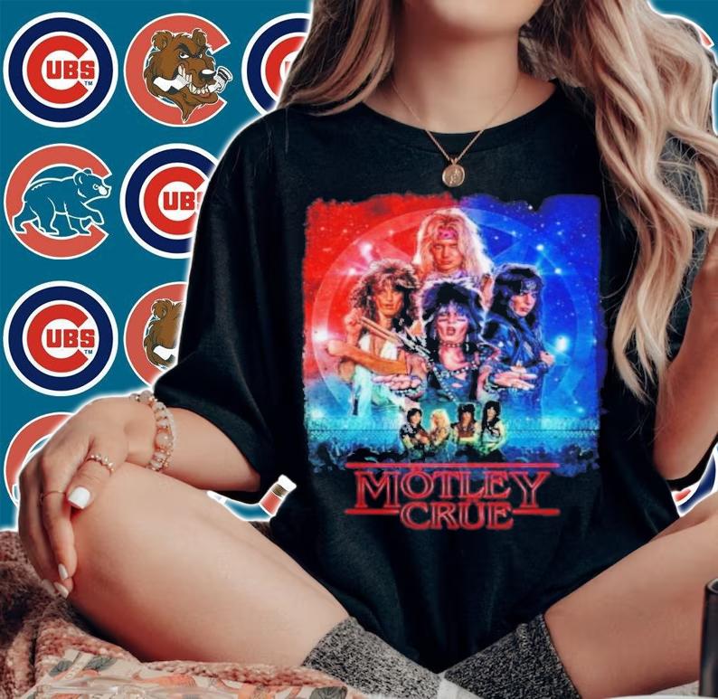 Motley Stranger Things Inspired Shirt t-shirt woman shirt