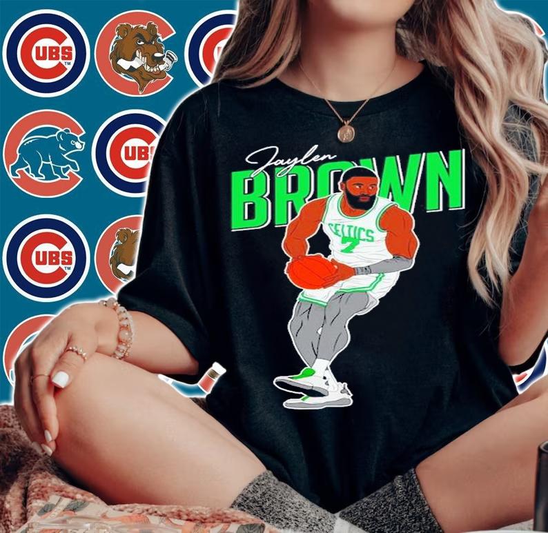 Professional Basketball Player Jaylen Brown Shirt t-shirt