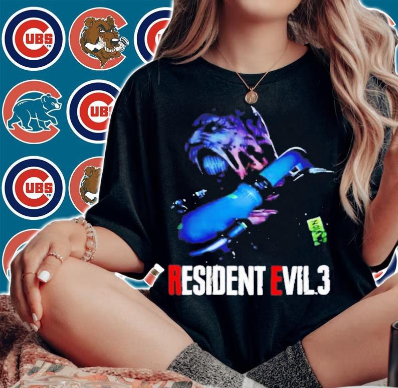 Resident Evil Nemesis Video Games Shirt t-shirt
