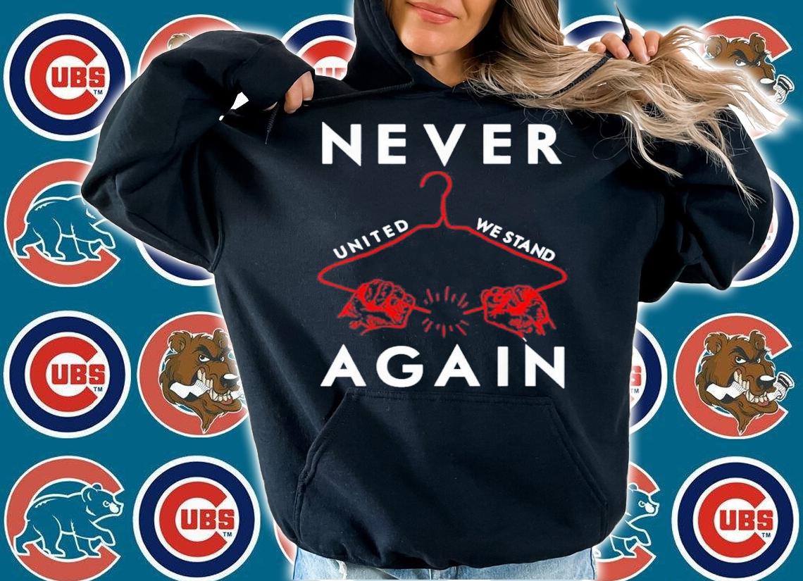 Never Again Hanger Feminist Pro Choice Abortion Rights 1973 Shirt t-shirt hoodie
