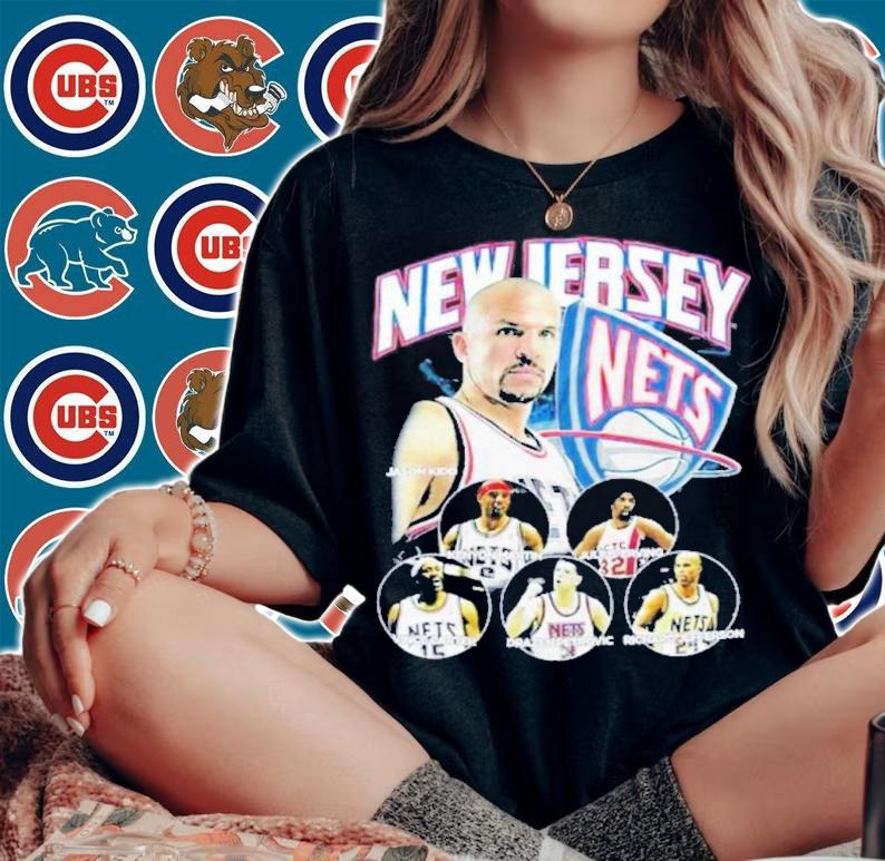 Nic Claxton Wearing New Jersey Nets Shirt t-shirt woman shirt