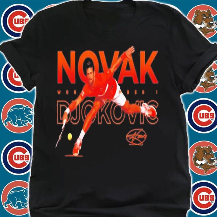 Novak Djokovic World Number 1 T-Shirt t-shirt