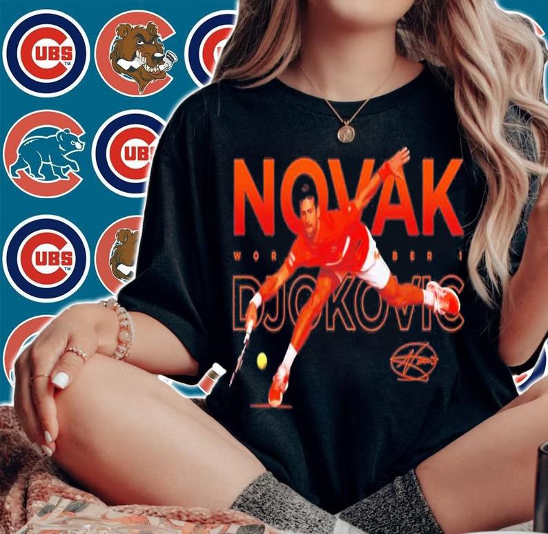 Novak Djokovic World Number 1 T-Shirt t-shirt