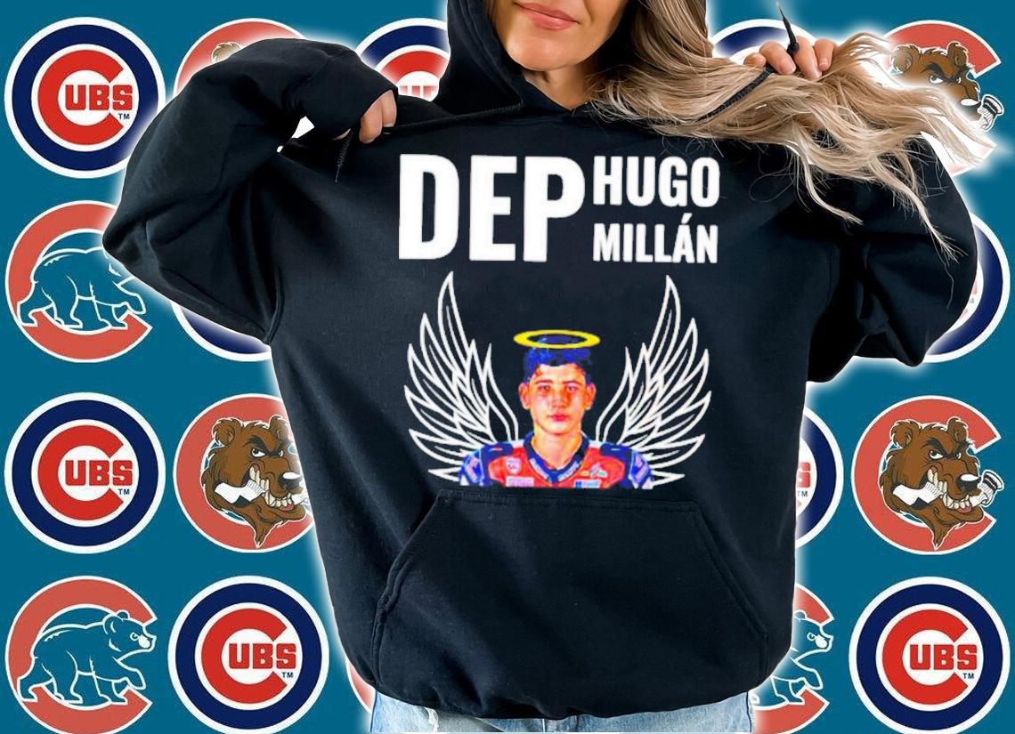 Rest In Peace Hugo Milln In Spanish All Children Go To Heaven Motorcycle Race T-Shirt t-shirt