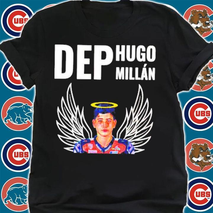 Rest In Peace Hugo Milln In Spanish All Children Go To Heaven Motorcycle Race T-Shirt t-shirt