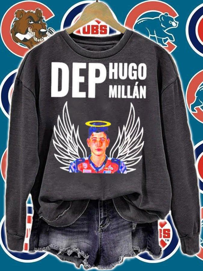 Rest In Peace Hugo Milln In Spanish All Children Go To Heaven Motorcycle Race T-Shirt t-shirt