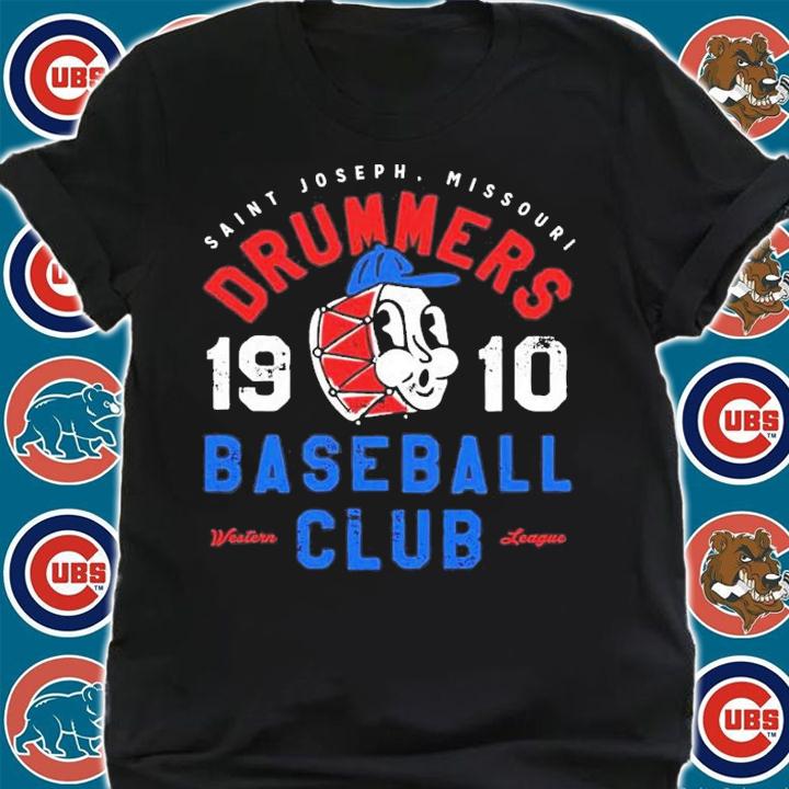Saint Joseph Drummers Missouri Vintage Defunct Baseball Teams T-Shirt t-shirt
