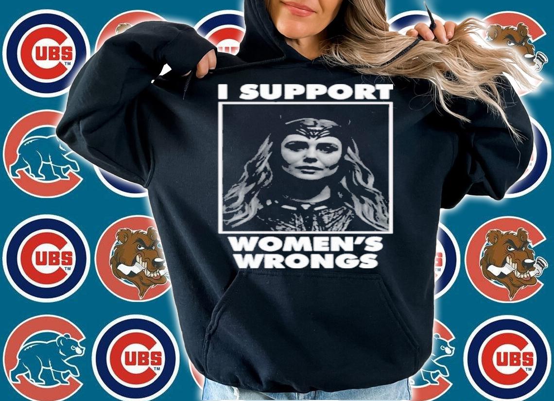 Scarlet Witch I Support Women's Wrongs Shirt t-shirt