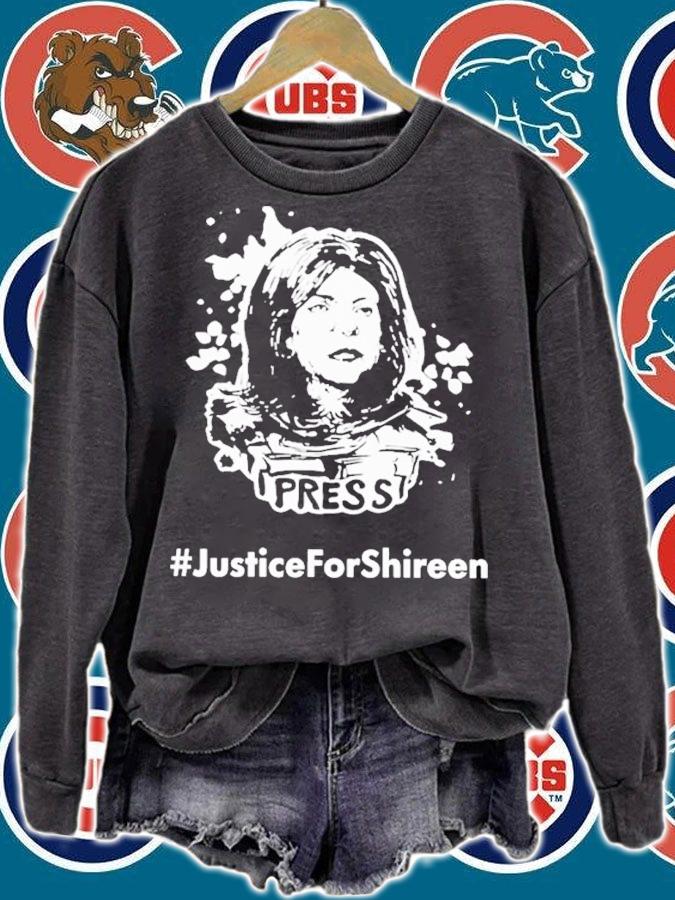 Shireen Abu Akleh Justice For Shireen Shirt t-shirt