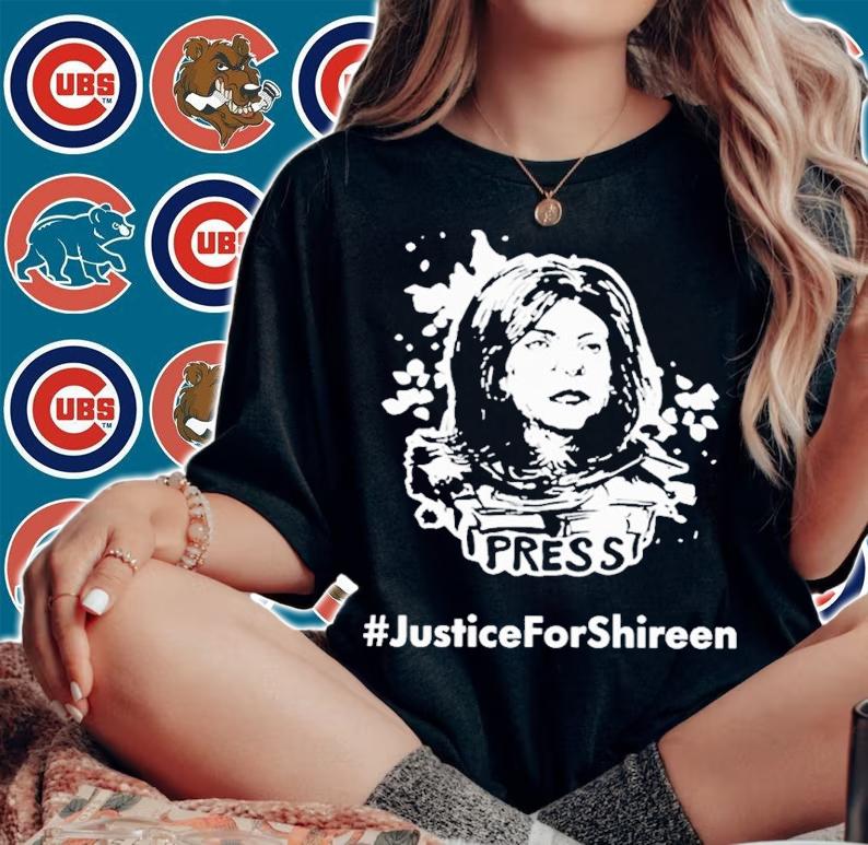 Shireen Abu Akleh Justice For Shireen Shirt t-shirt