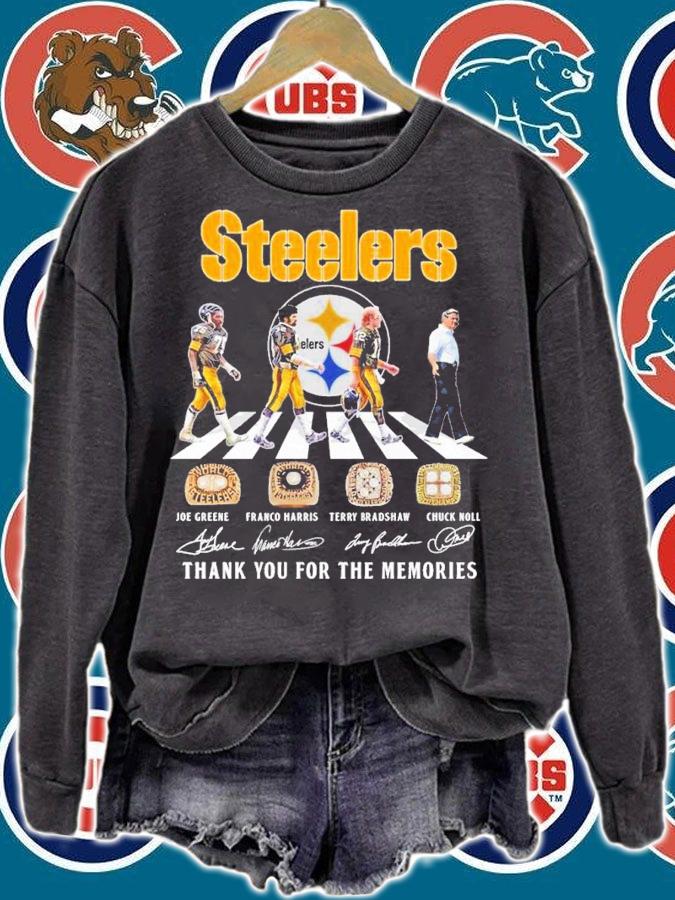 Steelers Abbey Road thank you for the memories shirt t-shirt
