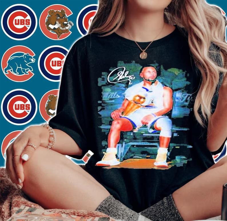 Stephen Curry MVP NBA Finals Champions Signature T-Shirt t-shirt