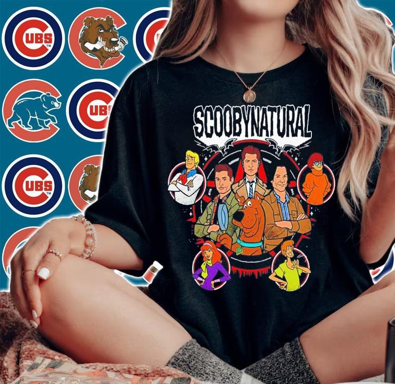 Supernatural Scoobynatural Gang shirt t-shirt woman shirt