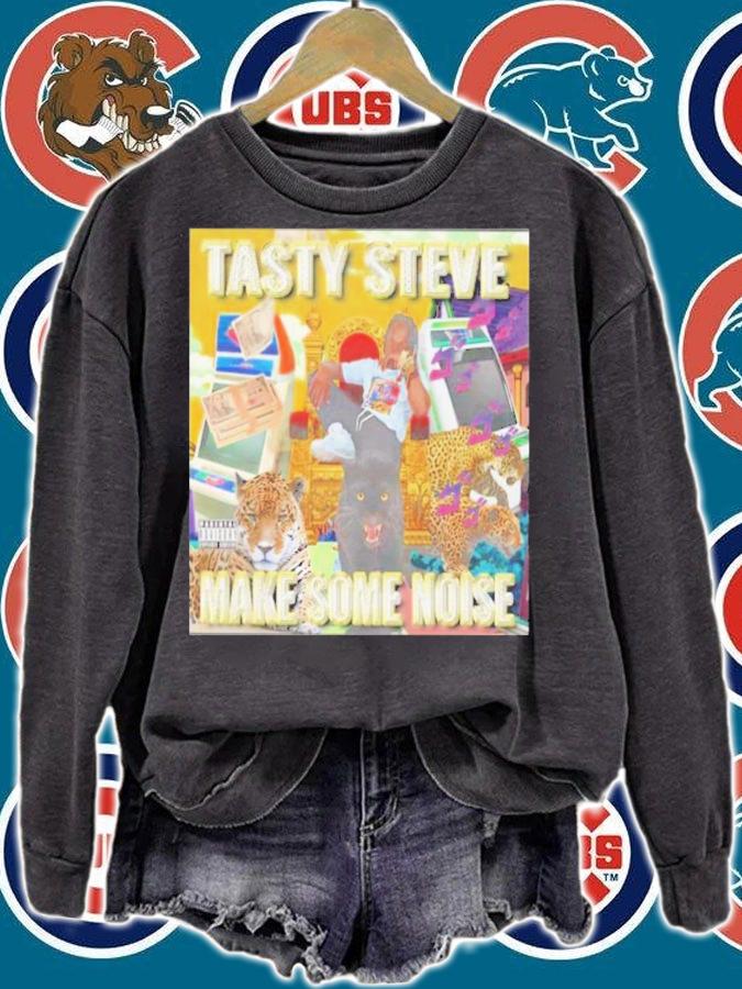 Tasty Steve Make Some Noise 2022 Steve Scott T-Shirt t-shirt sweatshirt