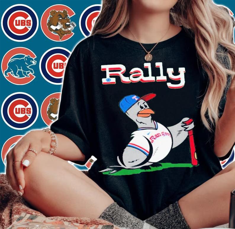 Texas Rangers Bird Rally shirt t-shirt woman shirt