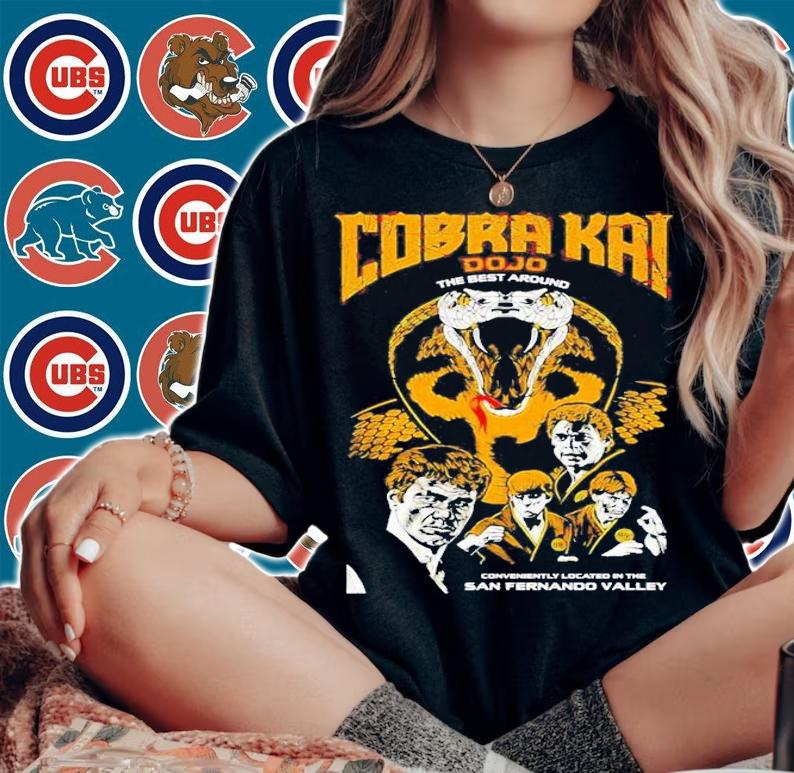 The Best Around Cobra Kai Dojo Vintage T-Shirt t-shirt woman shirt