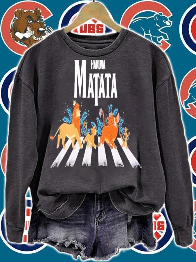 The Lion King Hakuna Matata Abbey Road shirt t-shirt