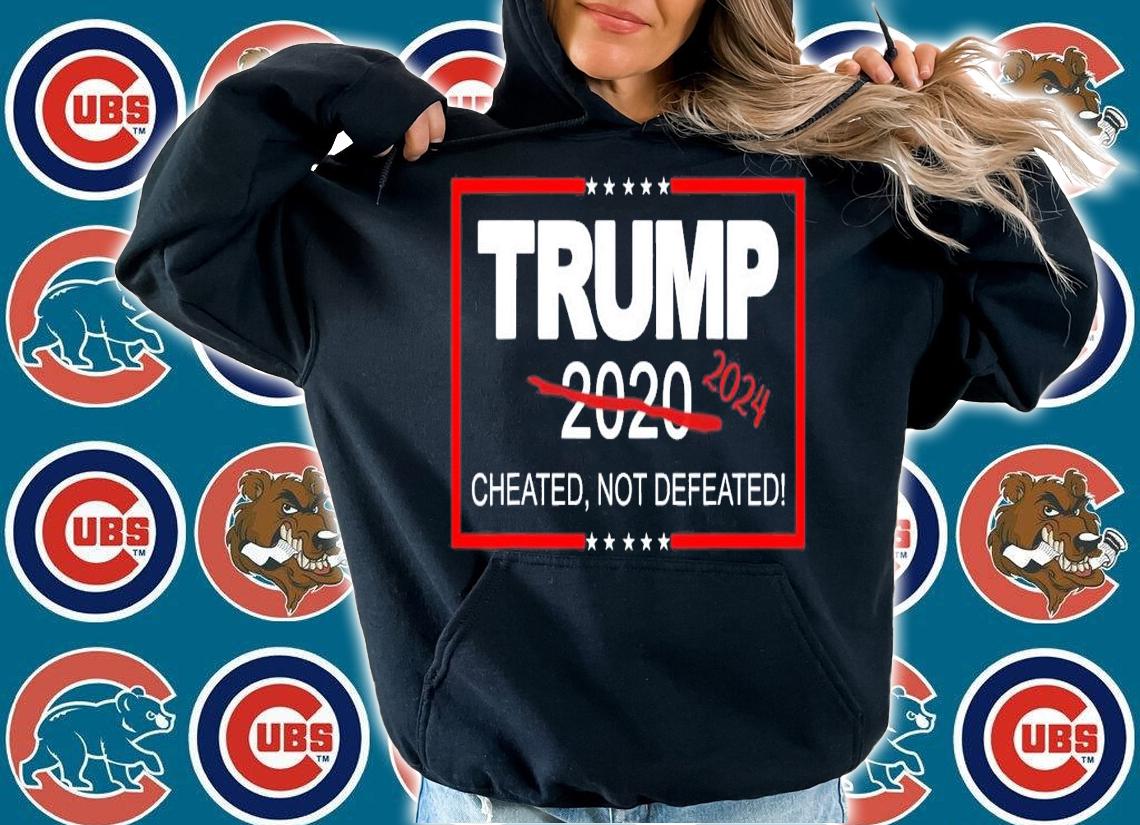 Trump 2024 Cheated Not Defeated Save And Take America Back T-Shirt t-shirt