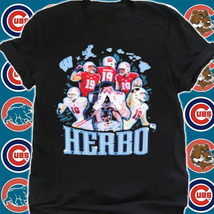 Wisconsin Badgers Football Herbo Nick Herbig Shirt t-shirt shirt