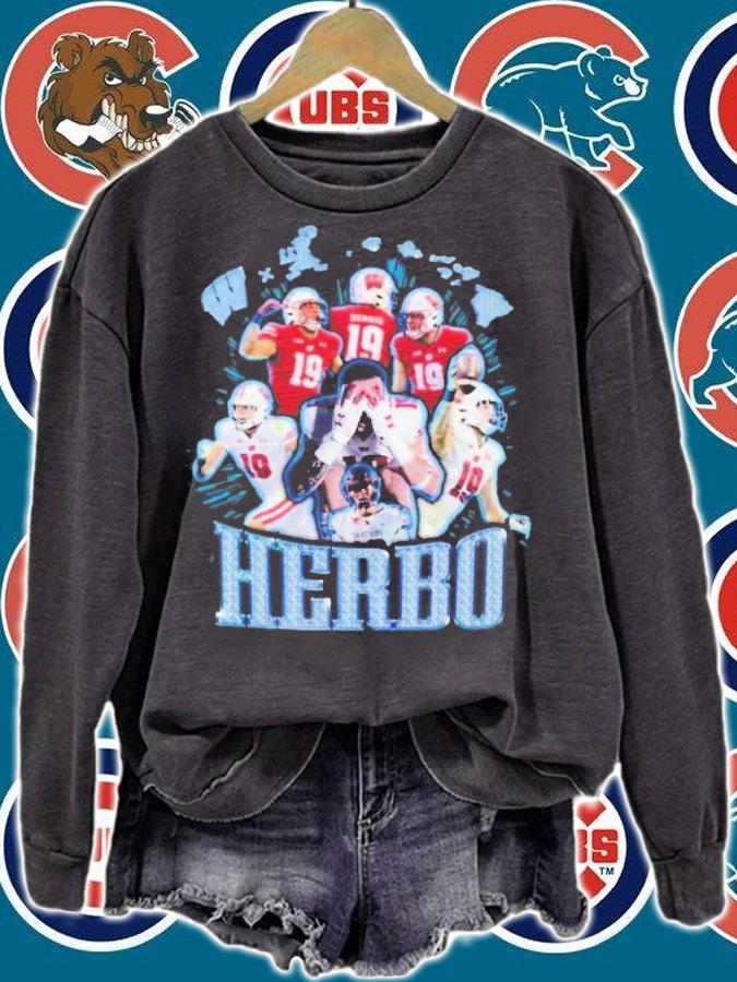 Wisconsin Badgers Football Herbo Nick Herbig Shirt t-shirt sweatshirt