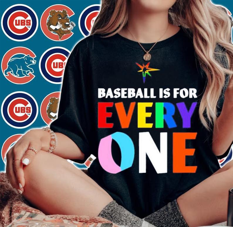 Tampa Bay Rays Baseball Is For Every One Pride T-Shirt t-shirt woman shirt