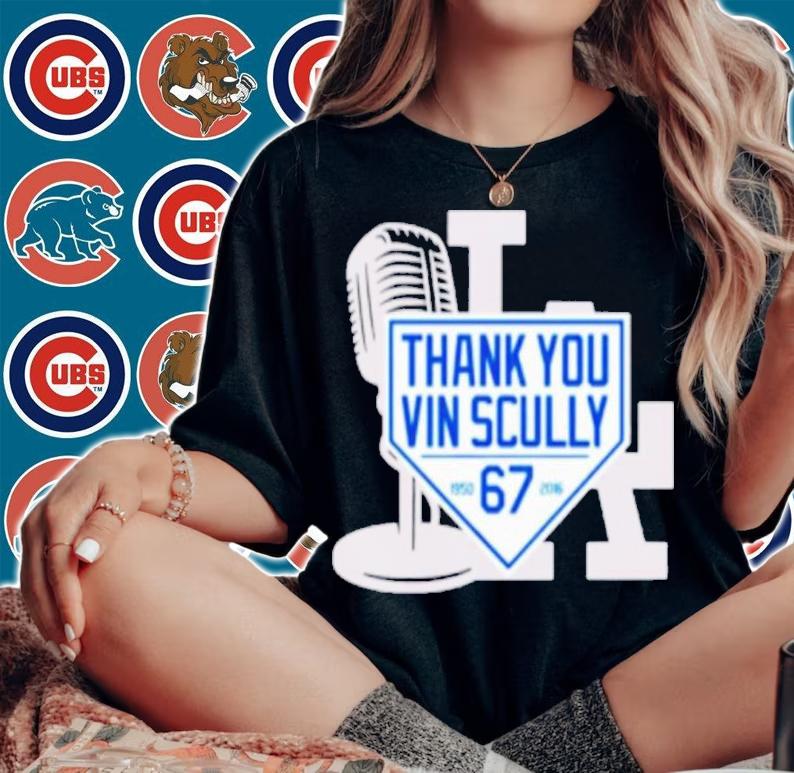 Thank You Vin Scully 67 Fan Shirt t-shirt