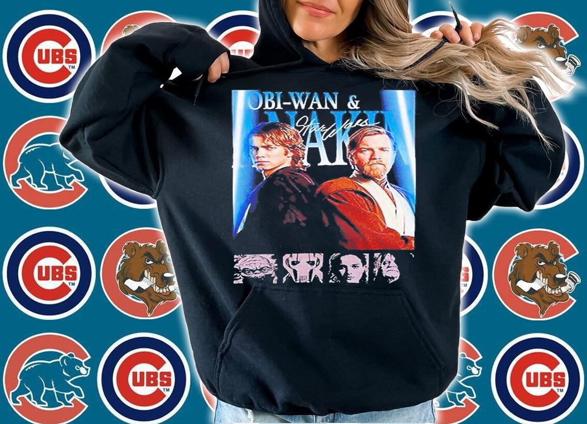 Vintage Style Star Wars Obi Wan And Anakin T-Shirt t-shirt