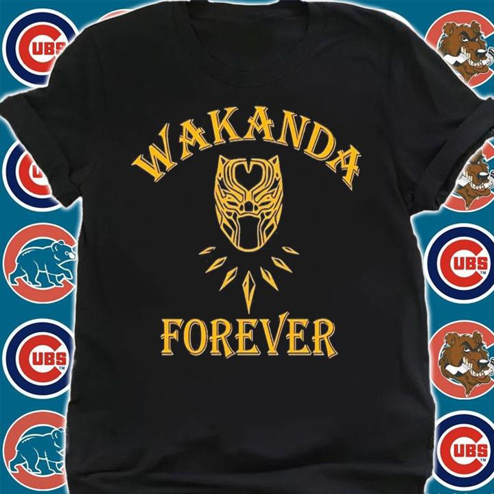 Wakanda Forever Black Panther Avengers Superhero T-Shirt t-shirt