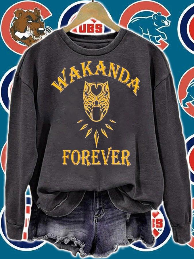 Wakanda Forever Black Panther Avengers Superhero T-Shirt t-shirt