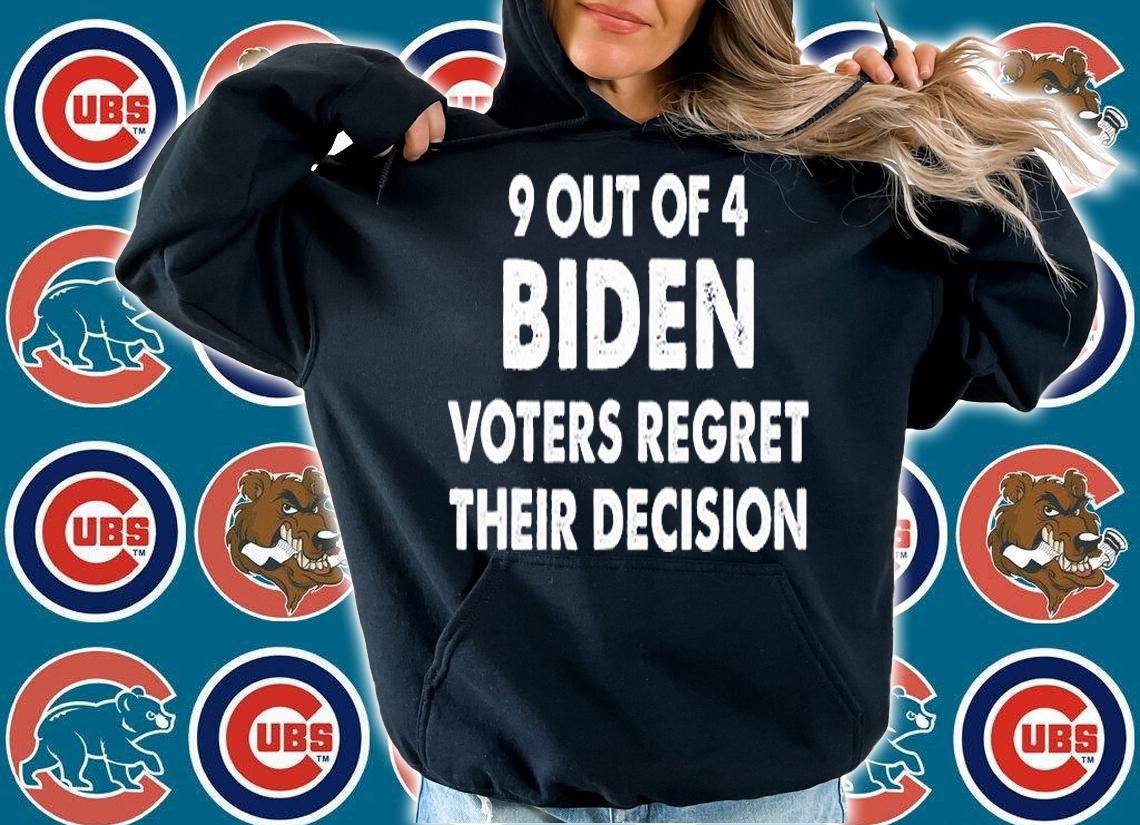 9 Out Of 4 Biden Voter Regret Their Decision President T-Shirt t-shirt