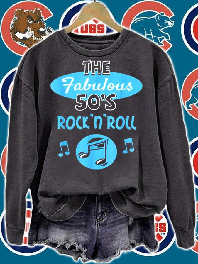 1950s Sock Hop Dance Rockabilly Clothes Greaser Doo Wop 50s T-Shirt t-shirt