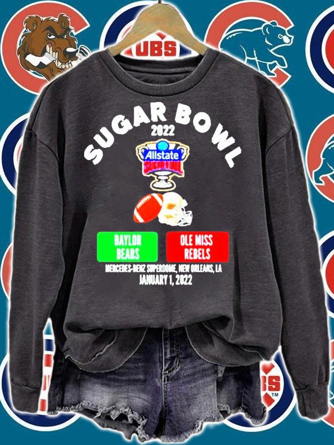 2022 Baylor Bears Vs Ole Miss Rebels Sugar Bowl Allstate Shirt t-shirt sweatshirt