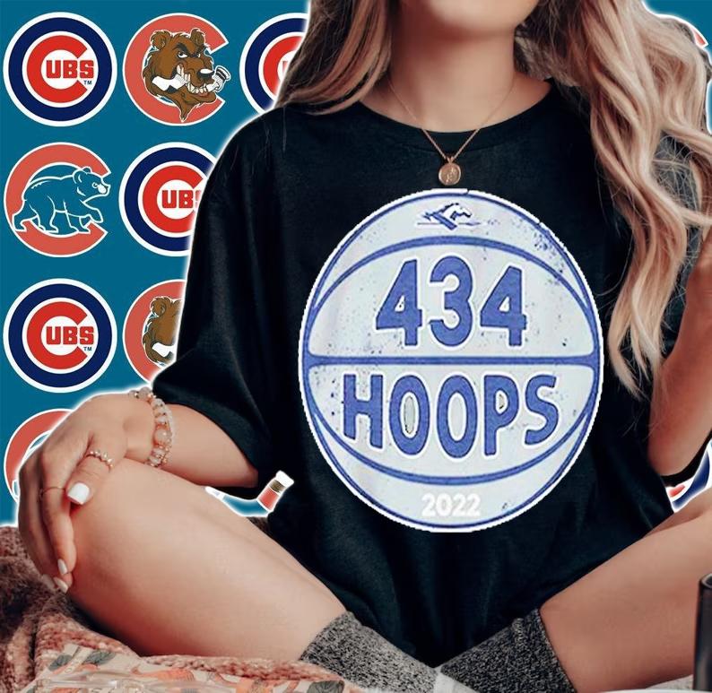 434 Hoops Basketball T-Shirt t-shirt