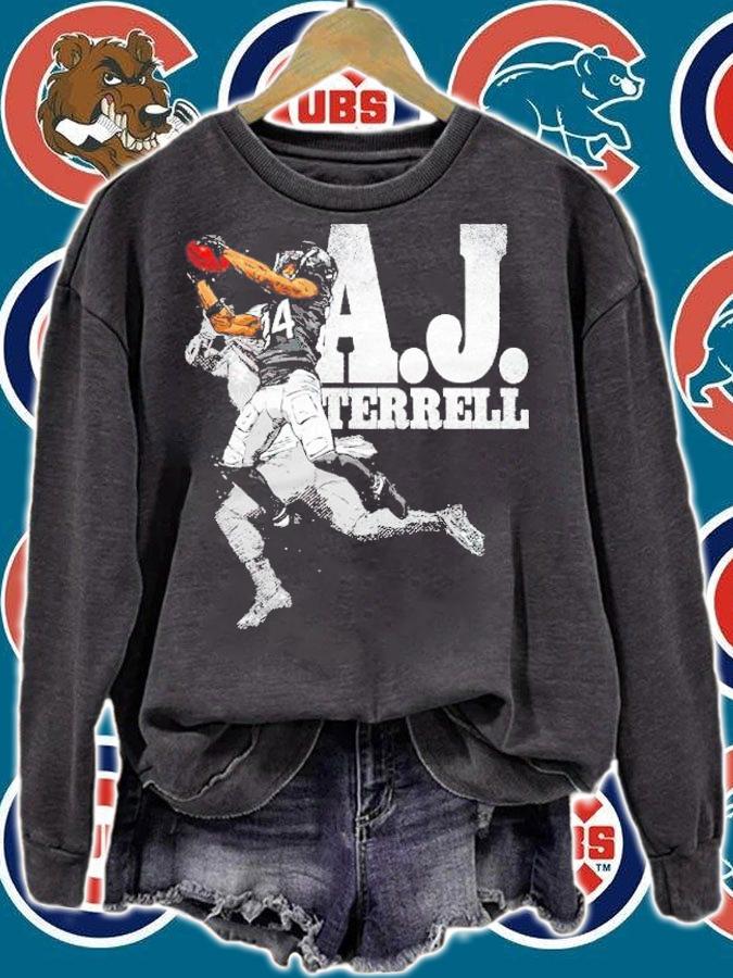 A.J. Terrell Interception Atlanta Football Shirt t-shirt