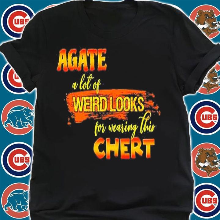 Agate A Lot Of Weird Looks For Wearing This Chert T-Shirt t-shirt