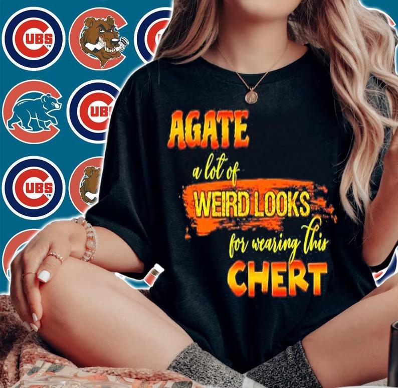 Agate A Lot Of Weird Looks For Wearing This Chert T-Shirt t-shirt