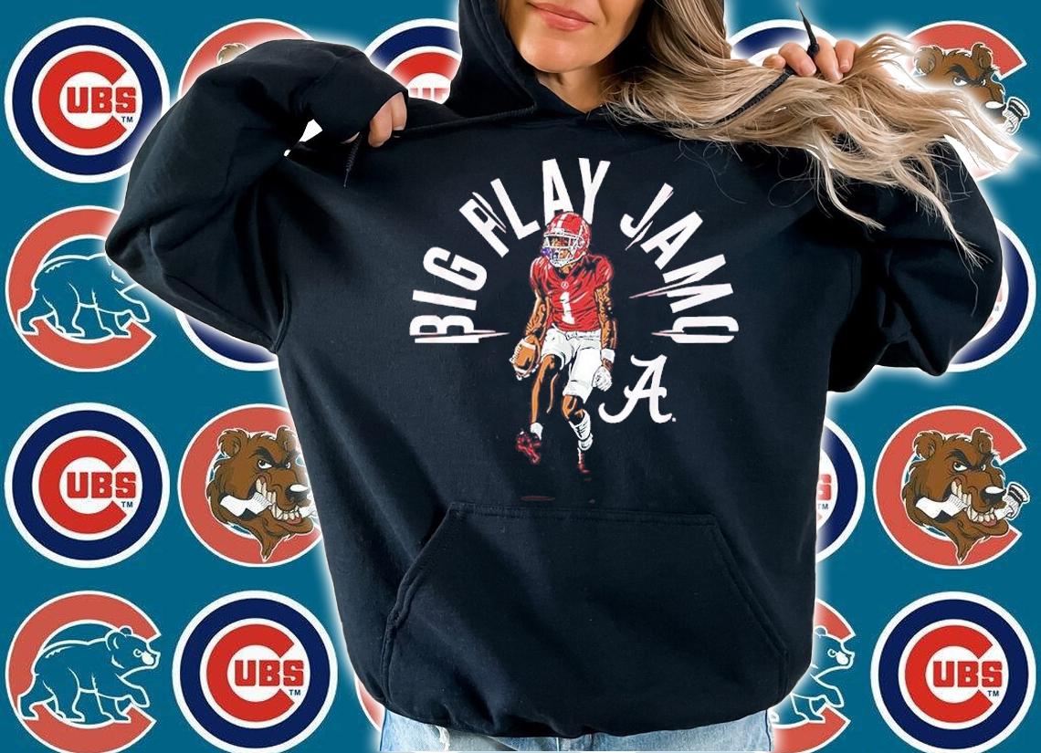 Alabama Jameson Williams Big Play Jamo Shirt t-shirt