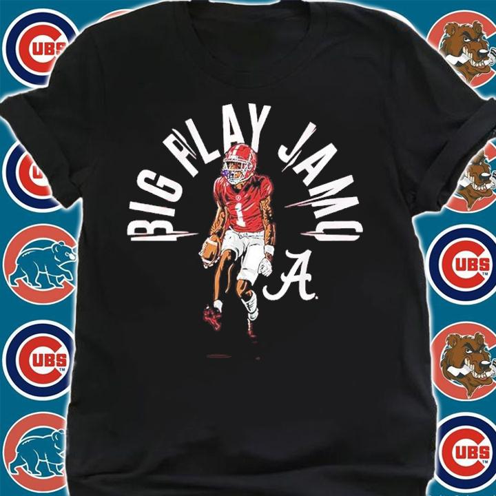 Alabama Jameson Williams Big Play Jamo Shirt t-shirt
