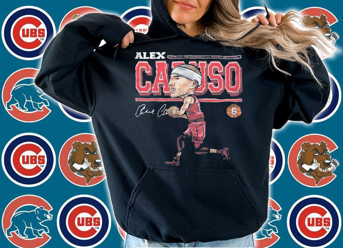 Alex caruso cartoon chicago basketball shirt t-shirt