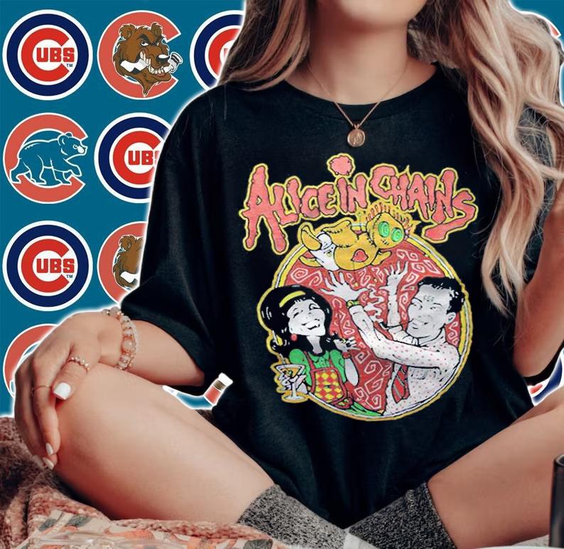 Alice In Chains 1996 Vintage T-shirt t-shirt